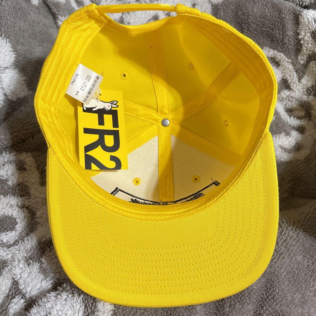 【レア】FR2 キャップ　イエロー　新品タグ付き