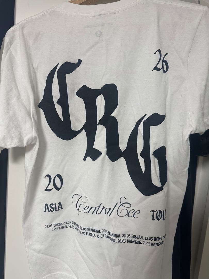 最安値central cee asia tour ライブ限定Tシャツ