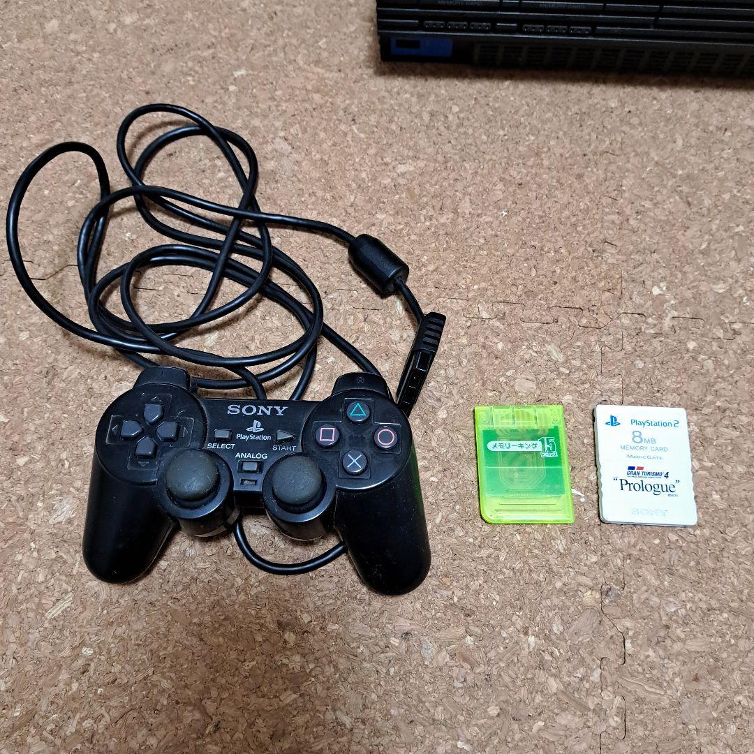 PS2本体とソフトもろもろ