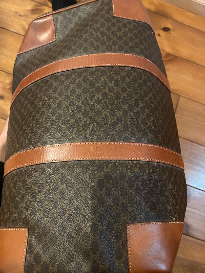 CÉLINE ボストンバッグ ダークブラウン