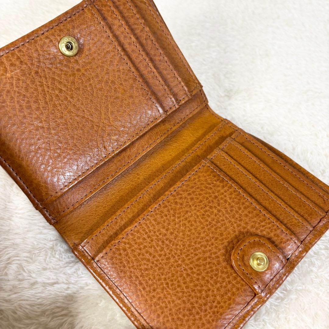【genten】ゲンテン トスカ 二つ折り財布 ミディアムウォレット 牛革本革
