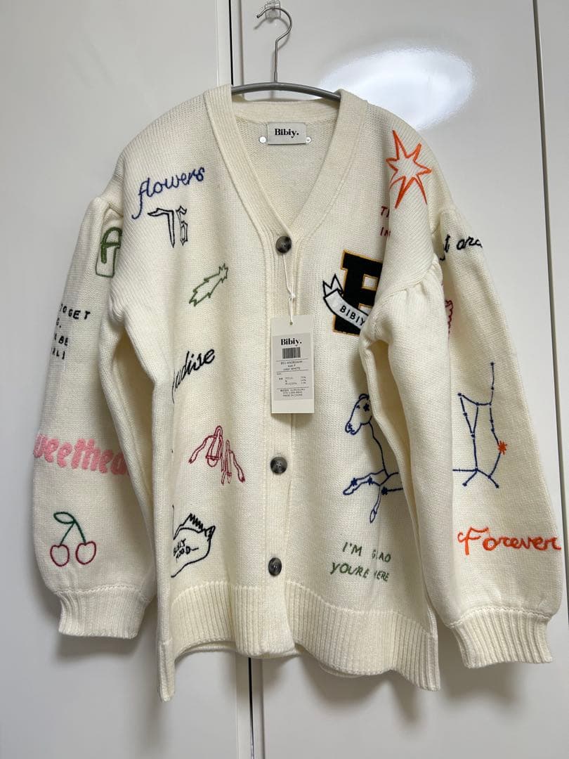 【新品タグ付】bibiy. B. UNIVERSE CARDIGAN ビビィ