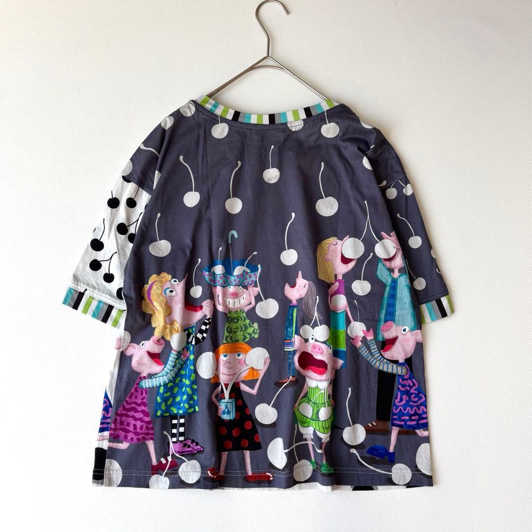 美品✨アルベロベロ オレボレブラ カットソー　ぶたさん　さくらんぼ