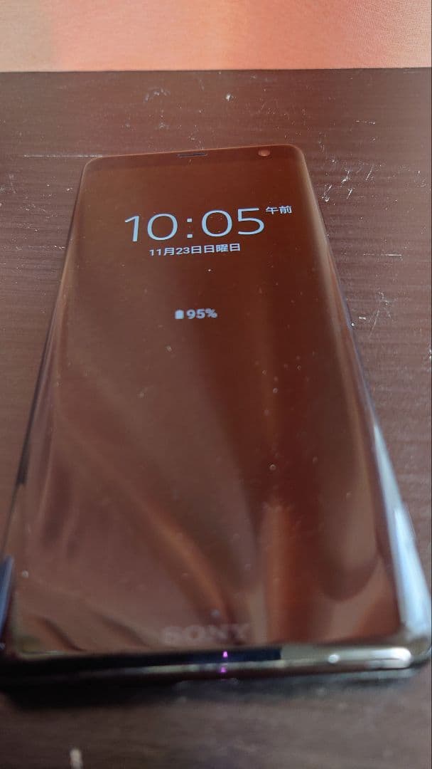 SO-01L XPERIA XZ3 黒 本体 docomo SONY【中古】