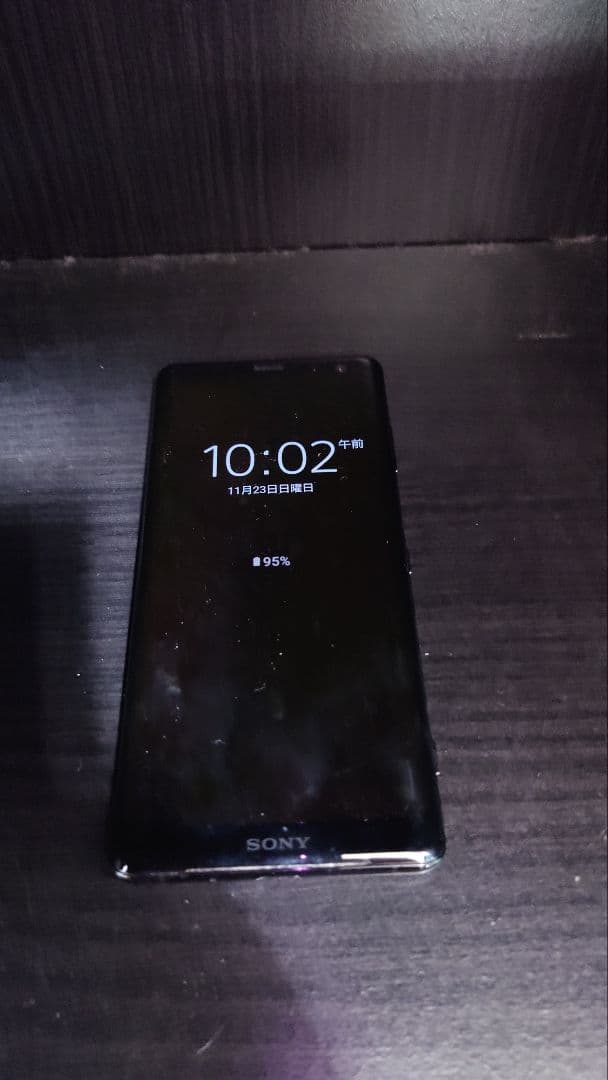 SO-01L XPERIA XZ3 黒 本体 docomo SONY【中古】