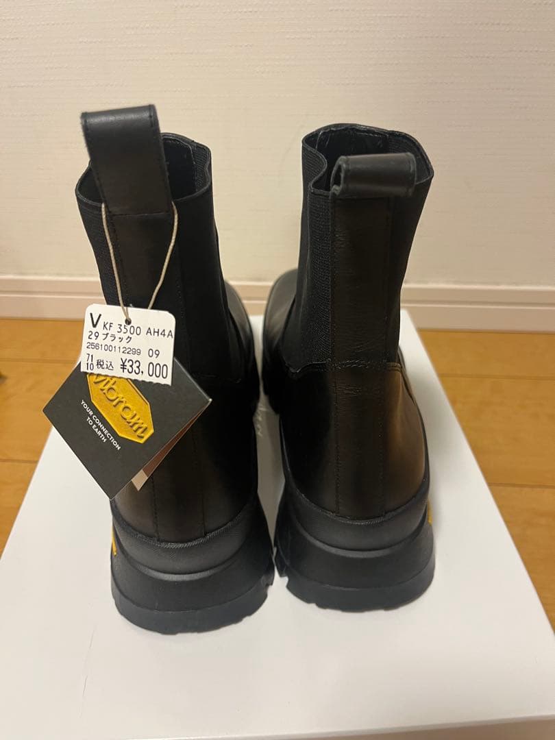今期　新品　ヤマダヤ　nouer vibram レザーブーツサイドゴアブーツ