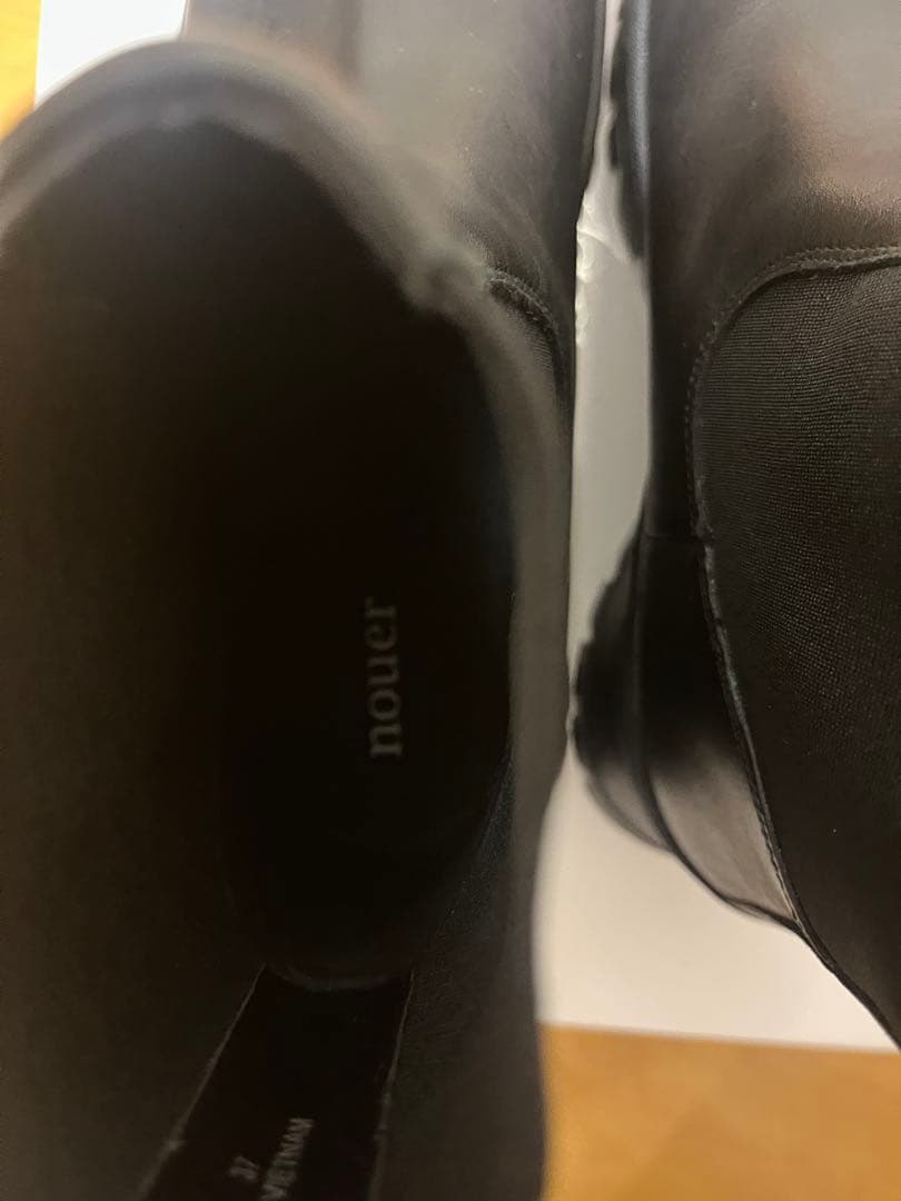 今期　新品　ヤマダヤ　nouer vibram レザーブーツサイドゴアブーツ