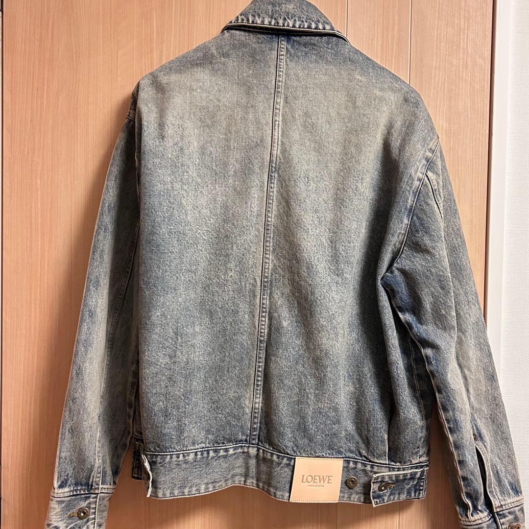 【極美品】LOEWE Jacket デニムジャケット ボンバージャケット
