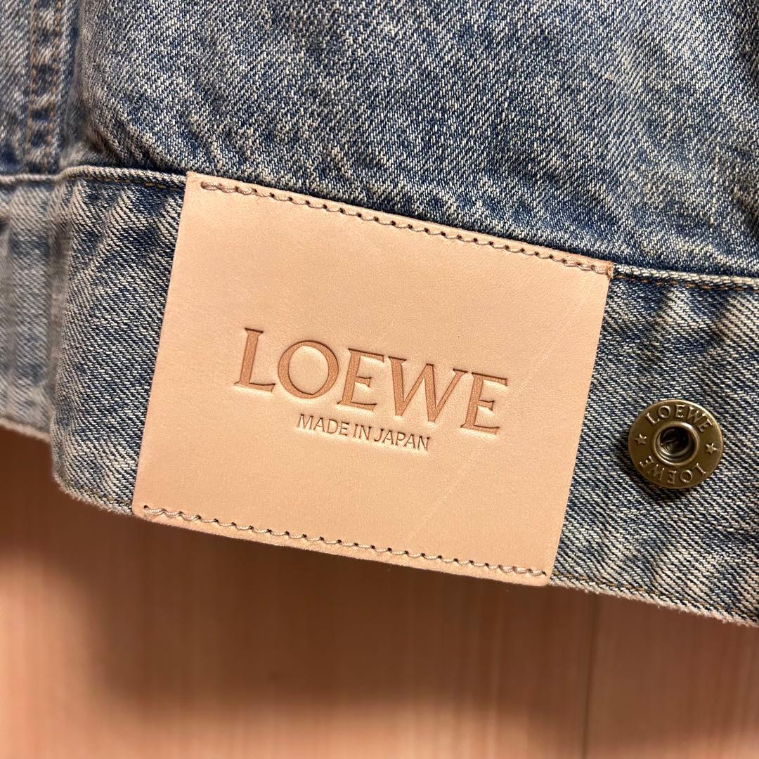 【極美品】LOEWE Jacket デニムジャケット ボンバージャケット