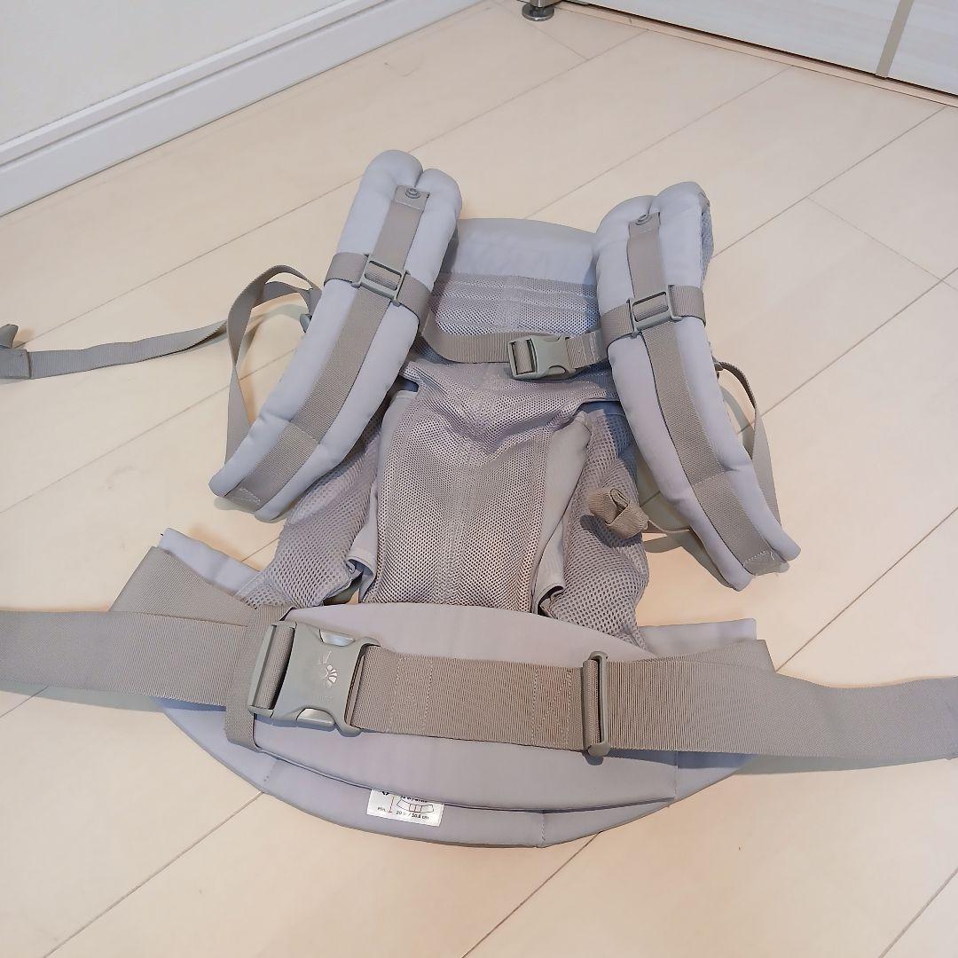 [美品] エルゴベビー OMNI360 COOL AIR パールグレー