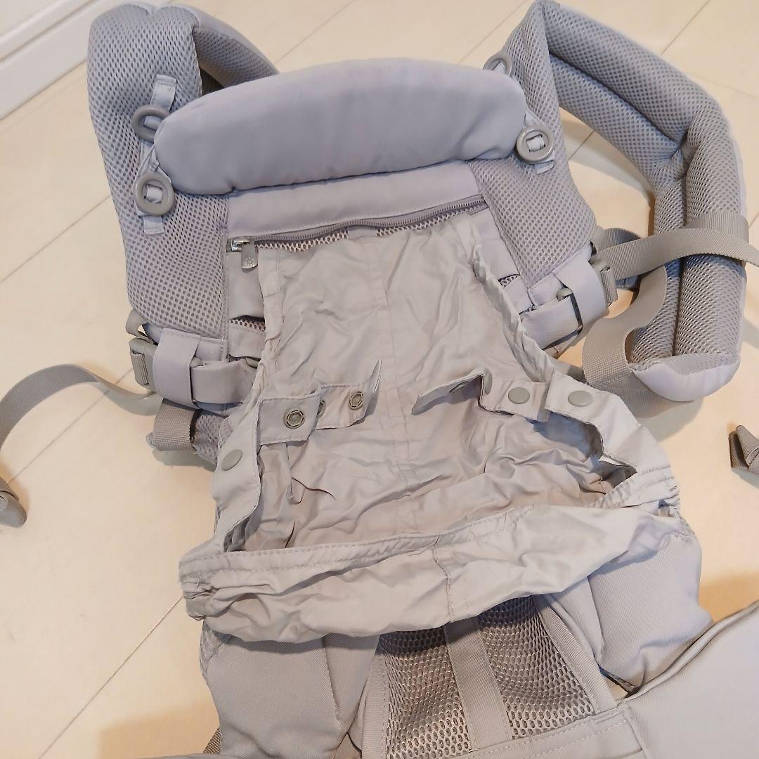 [美品] エルゴベビー OMNI360 COOL AIR パールグレー