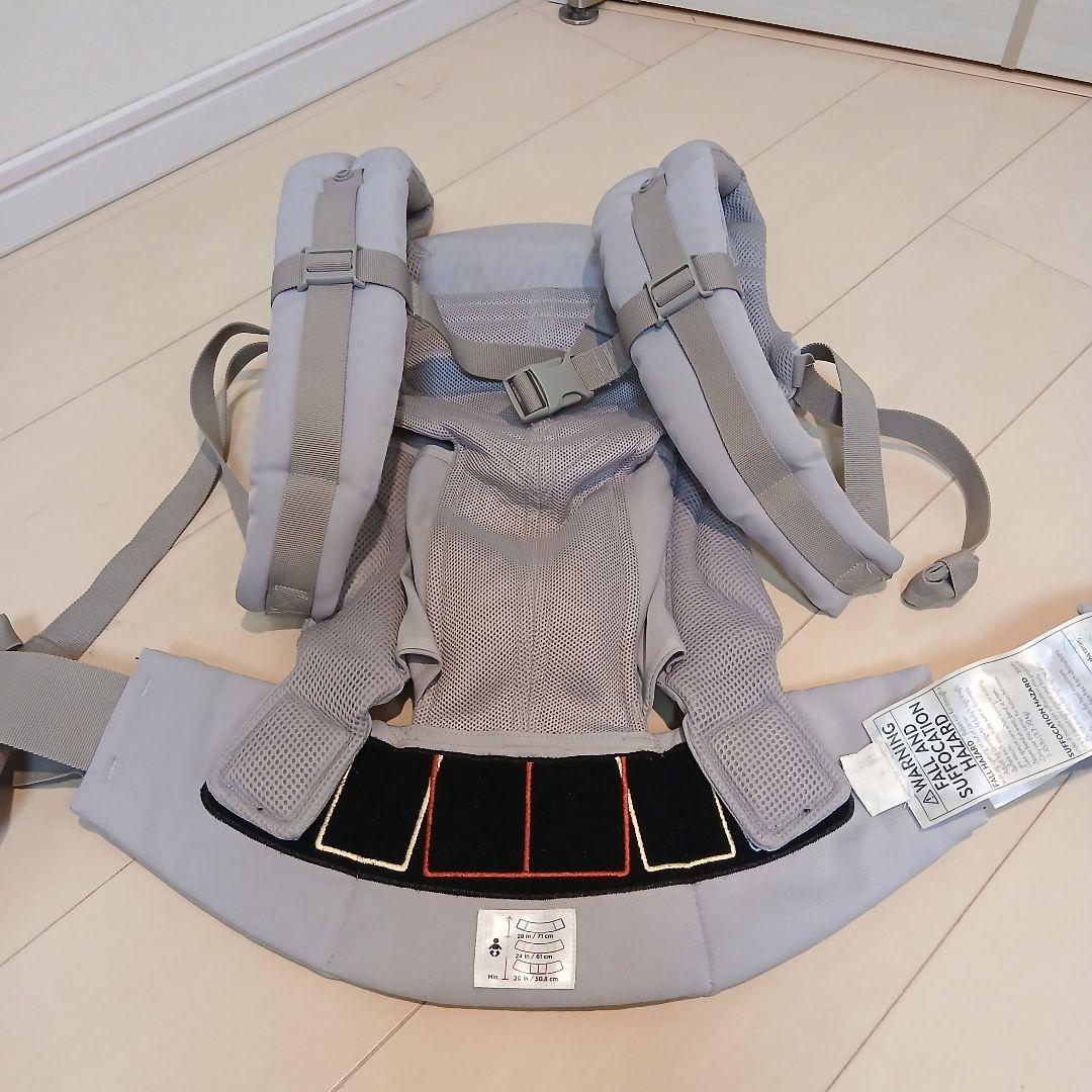 [美品] エルゴベビー OMNI360 COOL AIR パールグレー