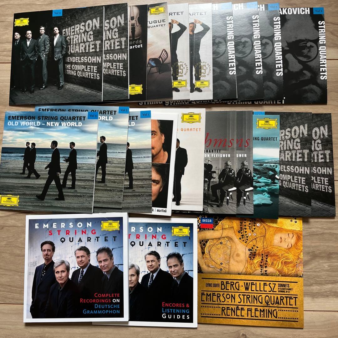 エマーソン弦楽四重奏団　ドイツ・グラモフォン録音全集（52CD）