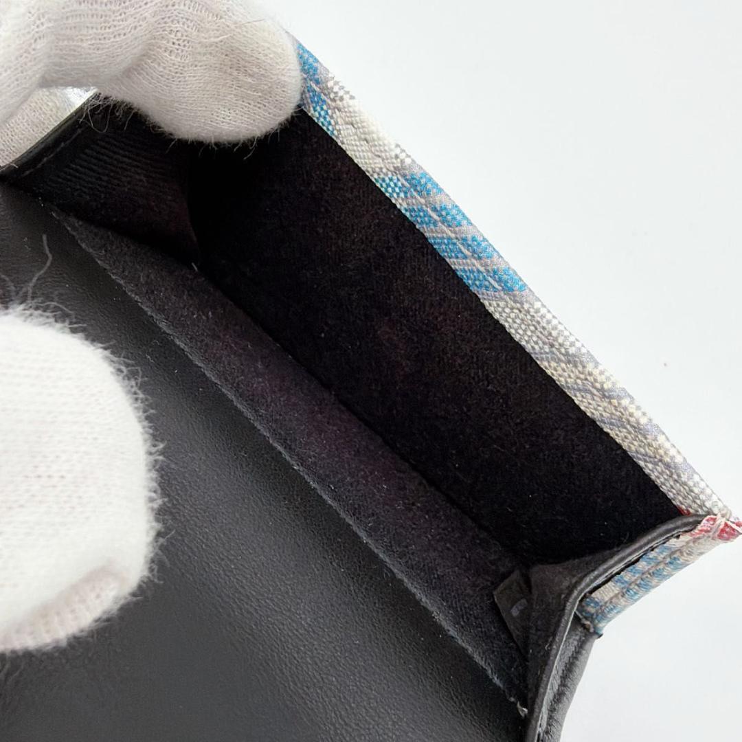 未使用級 ヴィヴィアンウエストウッド 三つ折り財布 オーブ タータン ミニ財布