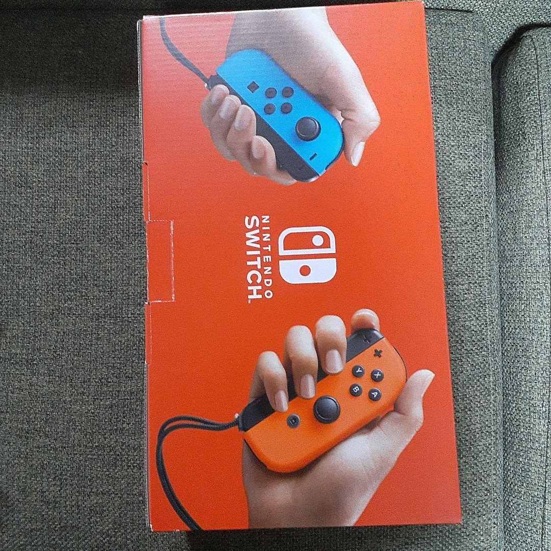 Nintendo Switch 本体 青オレンジ 　マリオジャンボリーソフト