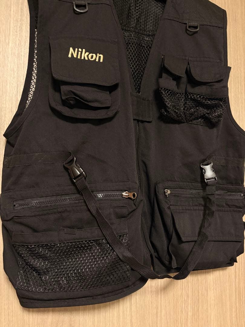 Nikon ブラック カメラマン　ベスト 多機能