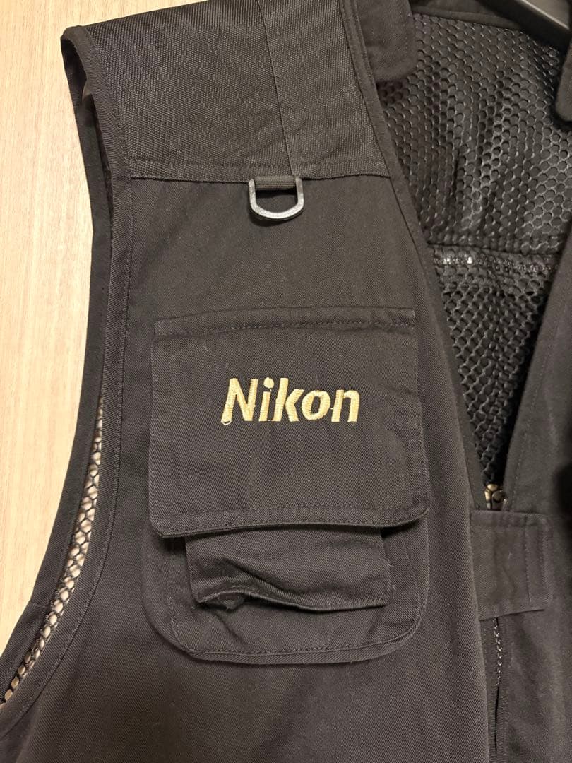 Nikon ブラック カメラマン　ベスト 多機能