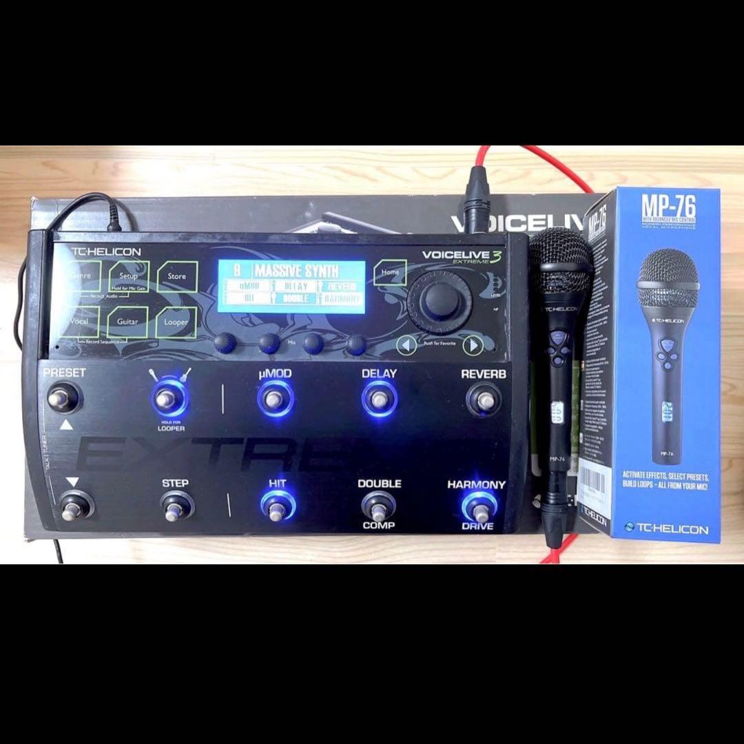 配信機器・PA機器・レコーディング機器 TC HELICON VoiceLive 3 Extreme + MP-76
