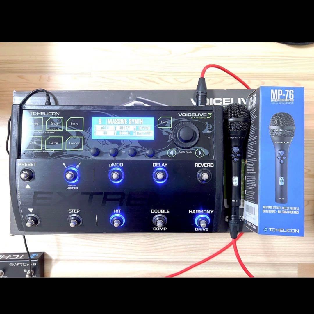 配信機器・PA機器・レコーディング機器 TC HELICON VoiceLive 3 Extreme + MP-76