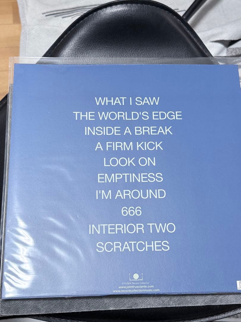 John Frusciante Inside of Emptiness レコード