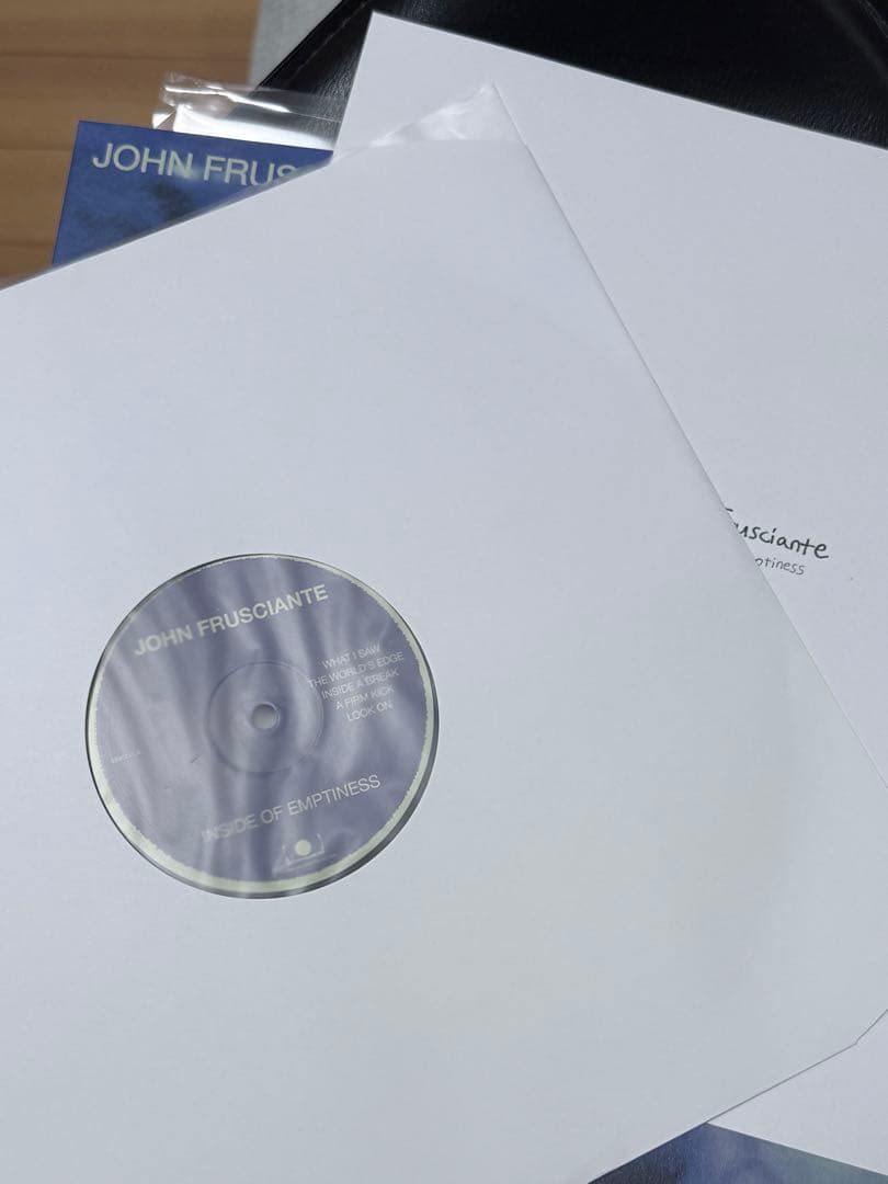 John Frusciante Inside of Emptiness レコード