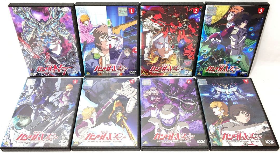 機動戦士ガンダム UC/ユニコーン/NT【DVD】全8巻 セット