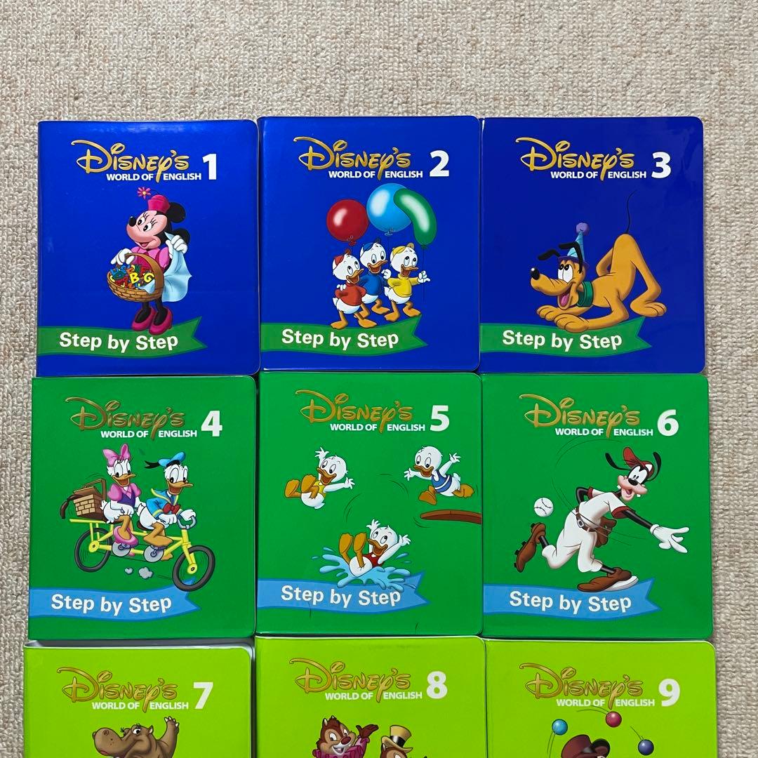 ディズニー英語システム　DWE step by step 12枚セット売り