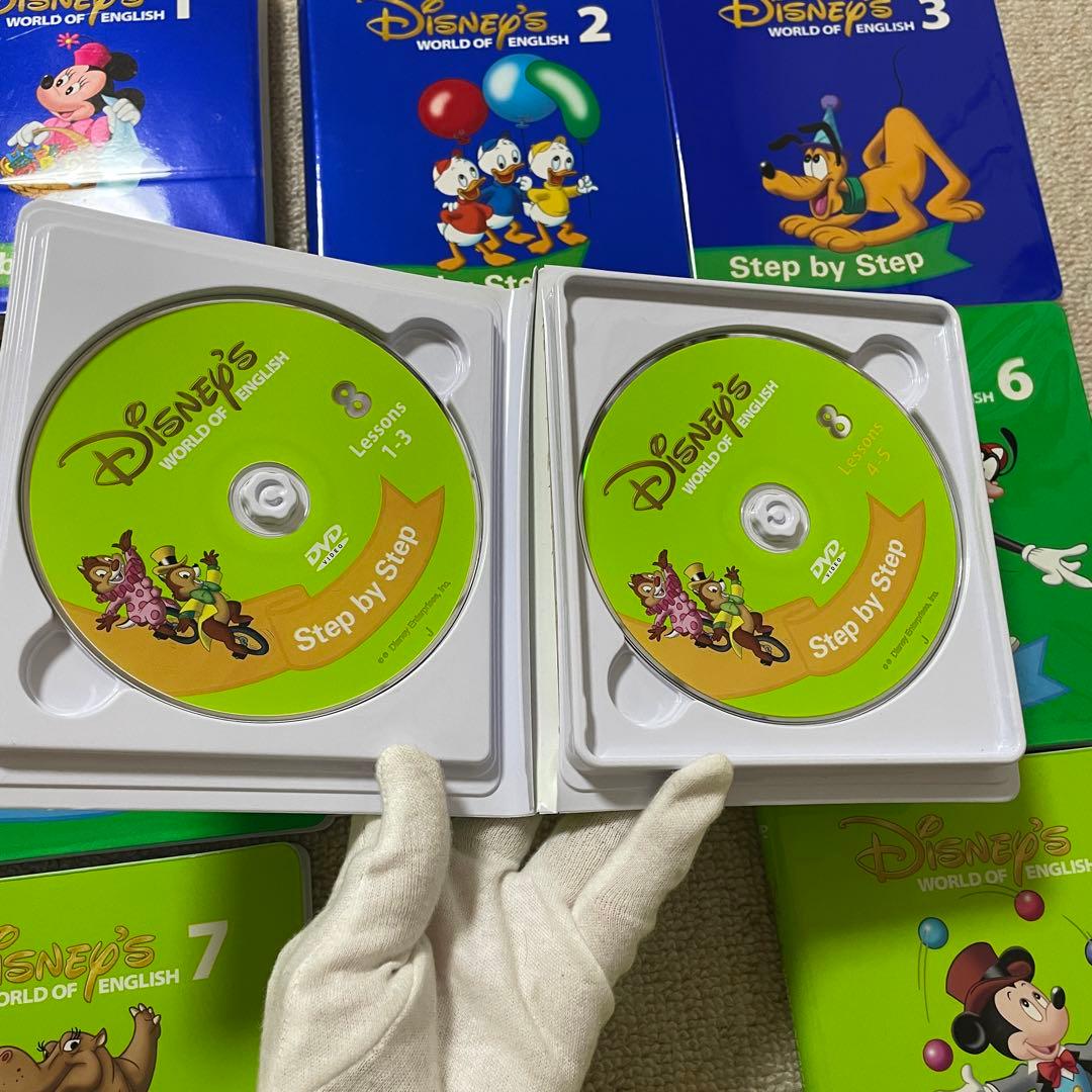 ディズニー英語システム　DWE step by step 12枚セット売り