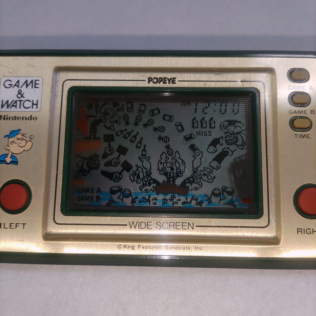 ゲーム＆ウオッチ ワイドスクリーン　ポパイ