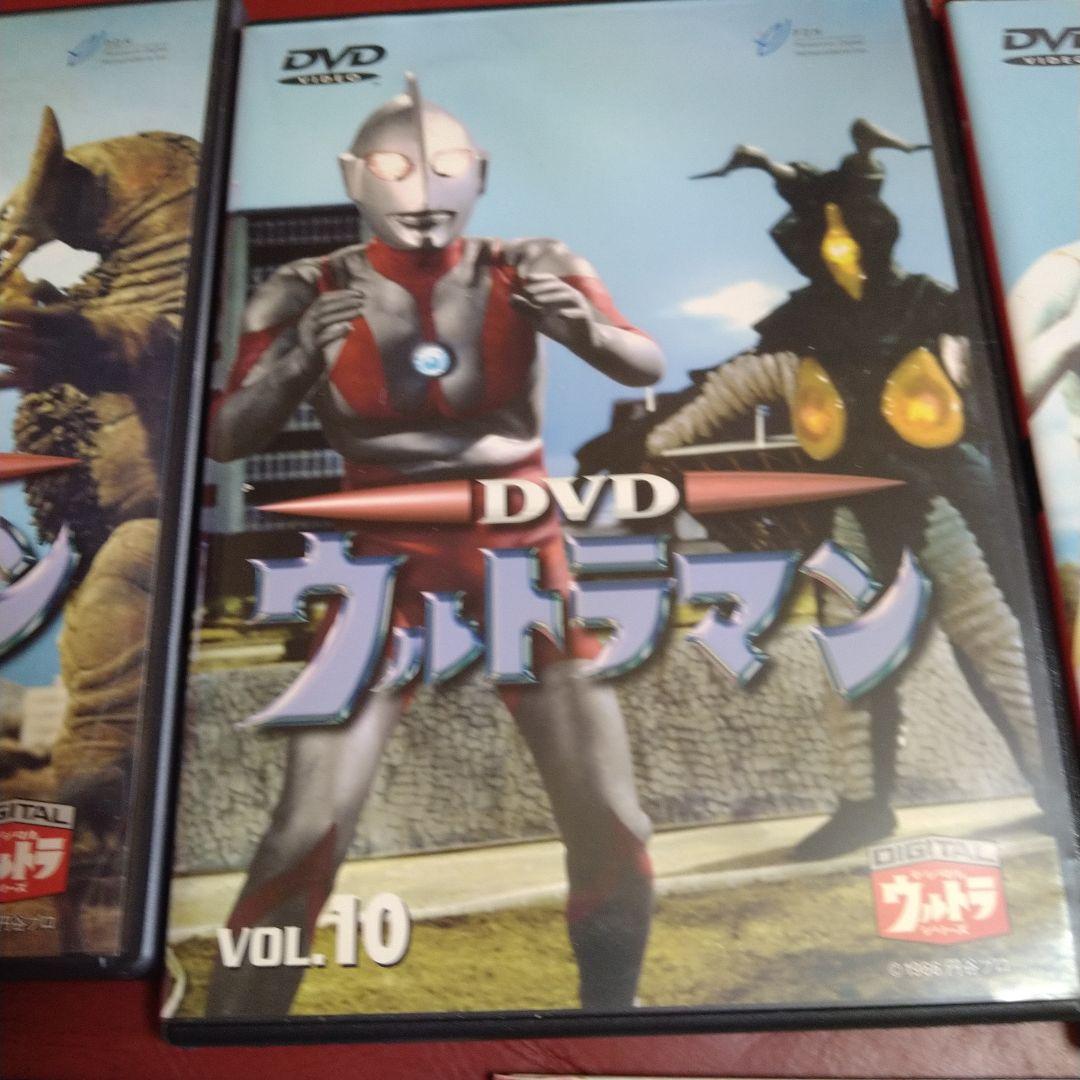ウルトラマン DVD 5枚セット VOL.3、9 ケースなし レンタル専用