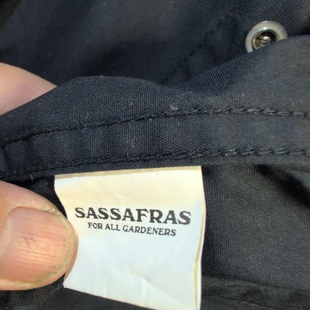 たぬき 美品ササフラス SASSAFRAS ベストパーカージャケット