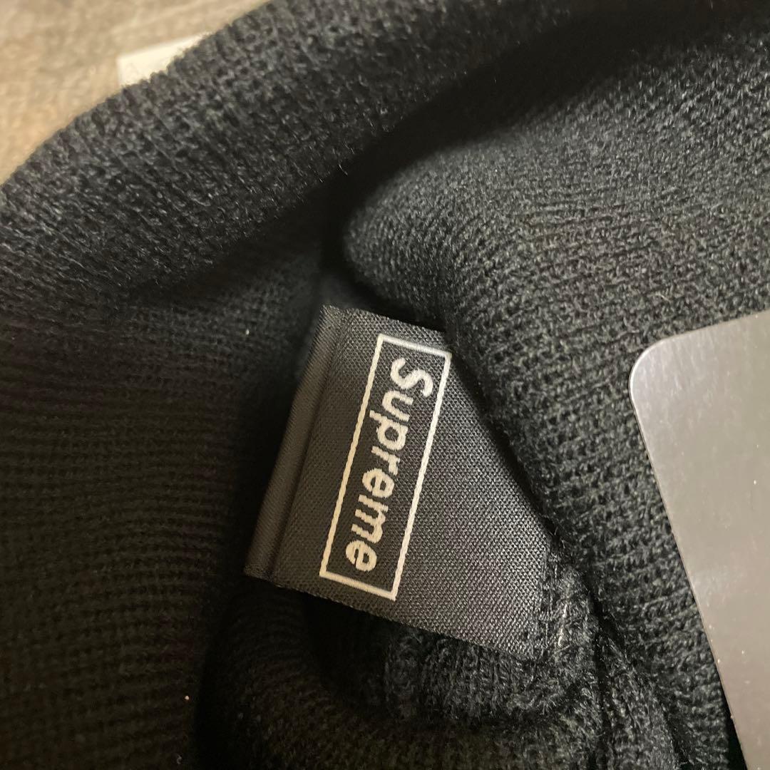 Supreme ニット帽 黒　新品未使用⭐︎
