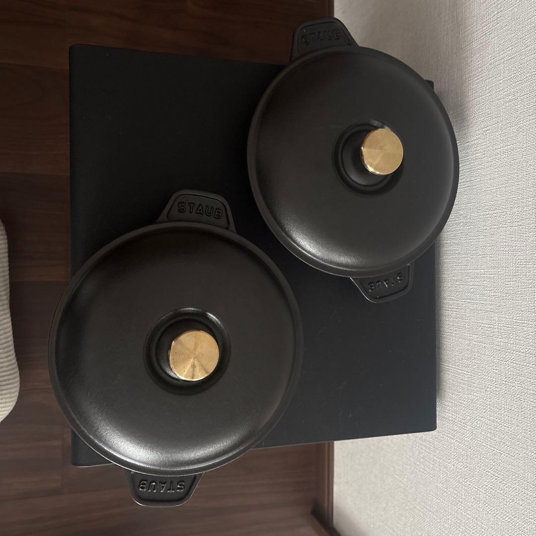 staub 20cmホットプレート2個セット