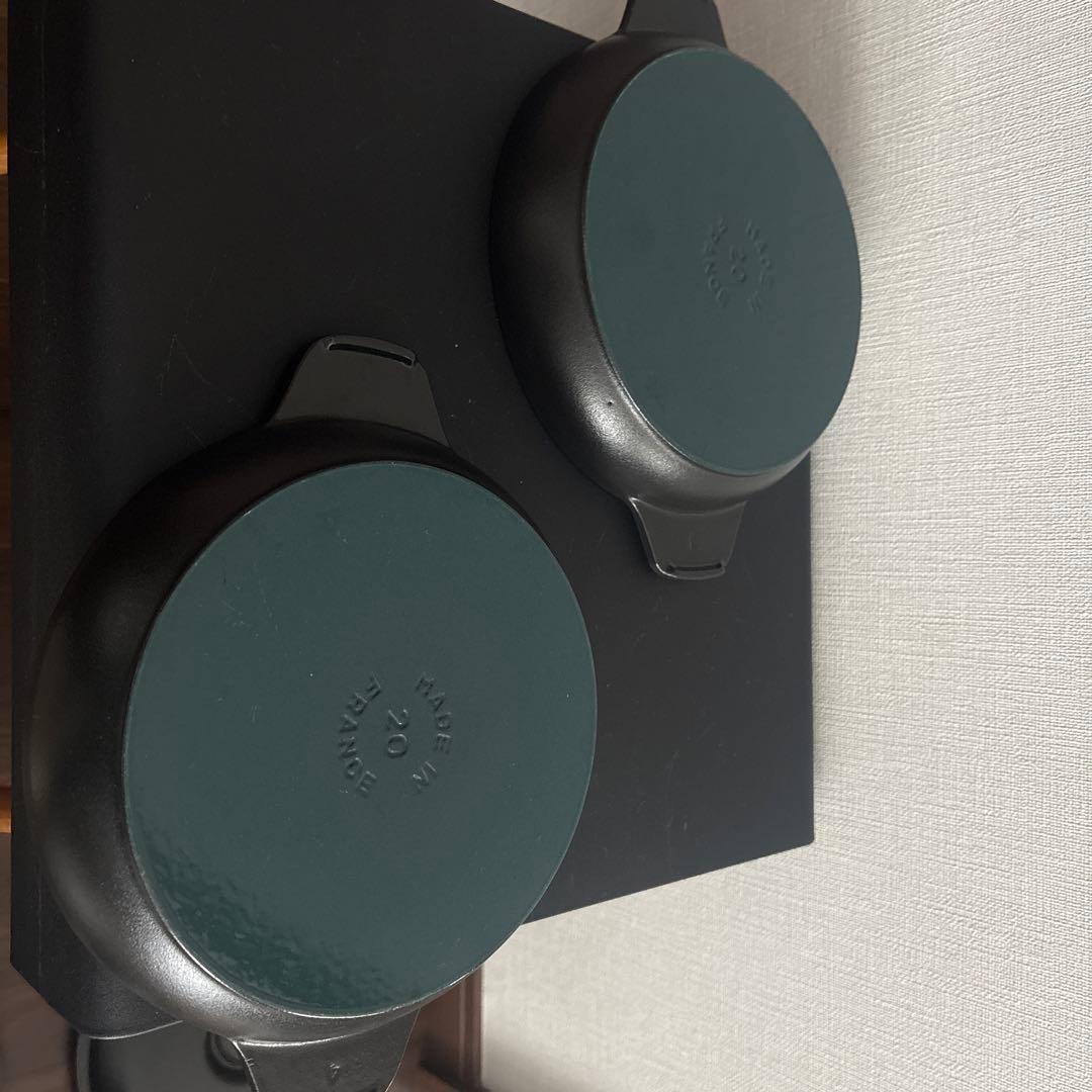 staub 20cmホットプレート2個セット