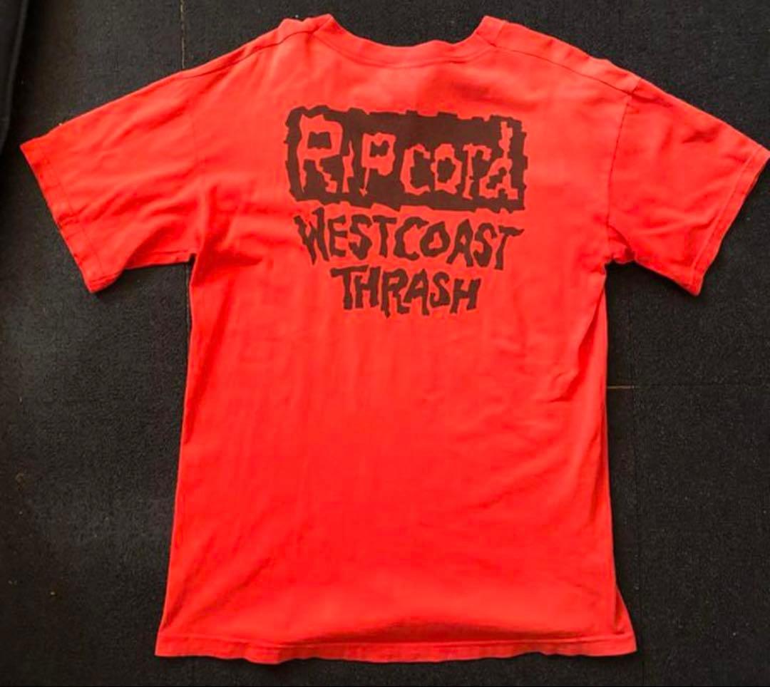 RIPCORD Tシャツ　HERESY パスヘッド　下北沢デットエンド