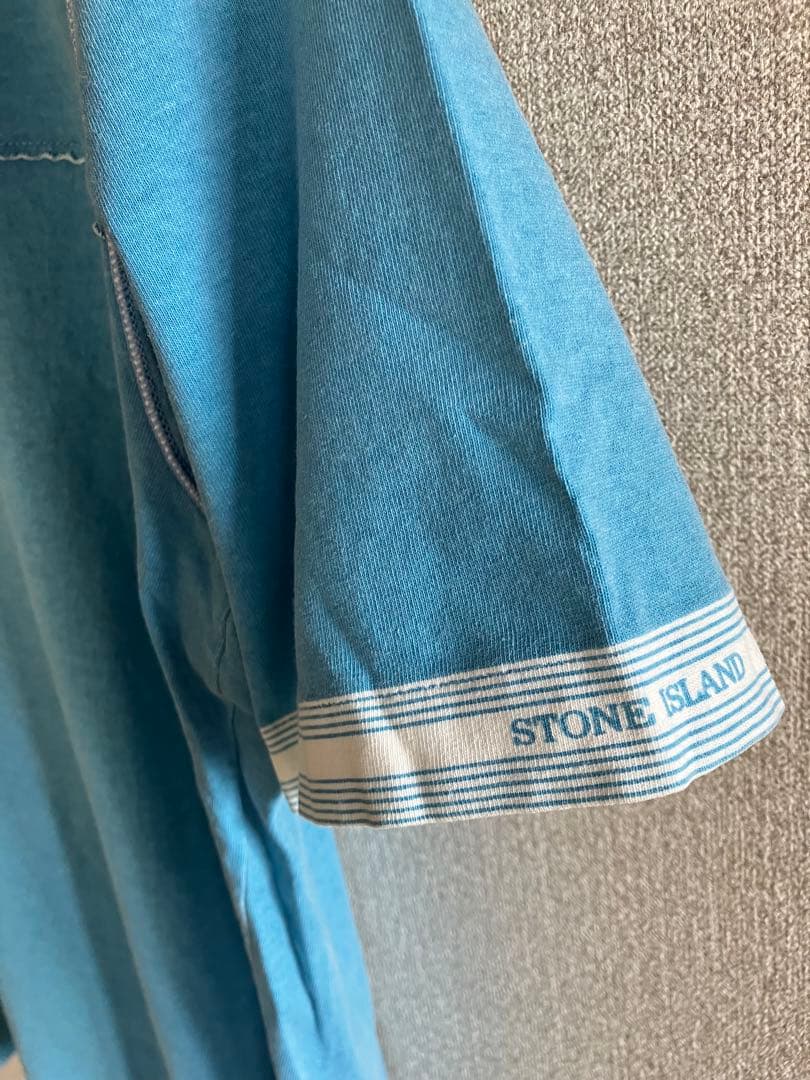 STONE ストーンアイランドTシャツ 2000年頃　サックス　M