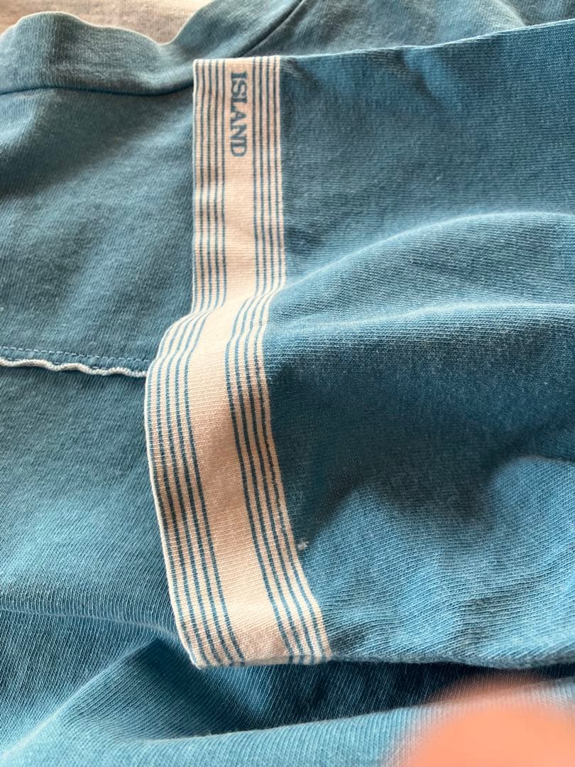 STONE ストーンアイランドTシャツ 2000年頃　サックス　M