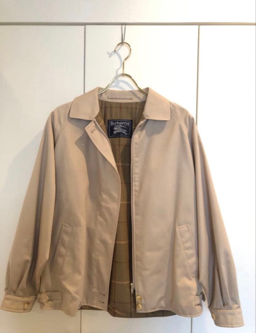 Burberry's ショート丈トレンチコート　MADE IN ENGLAND