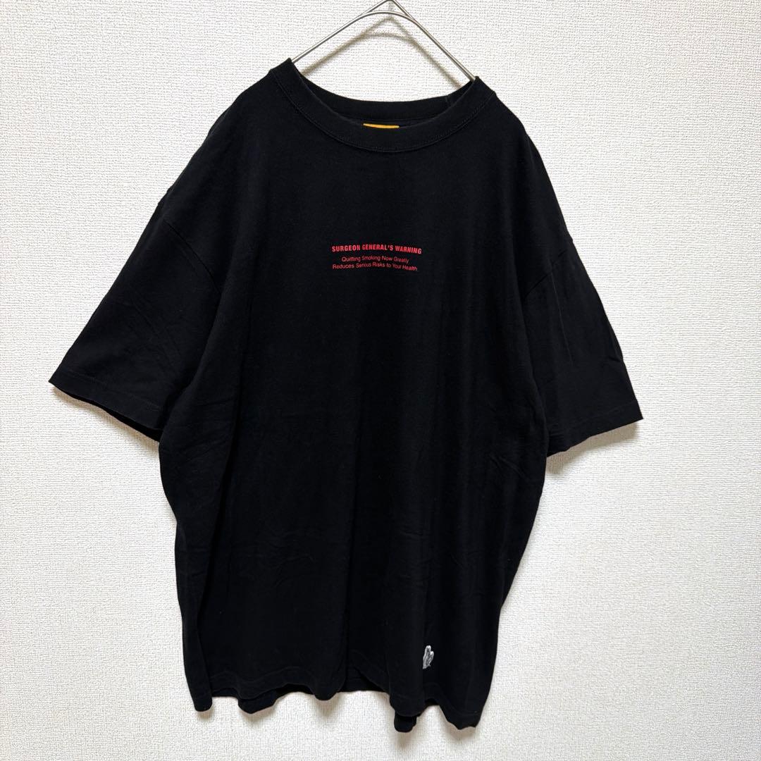 FR2 エフアールツー Smoking Kills Tシャツ ナポレオン 黒 L