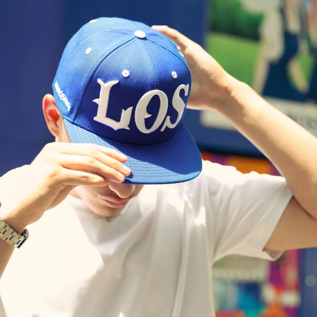 MISTER CARTOON LOS LA SNAPBACK CAP HAT 青