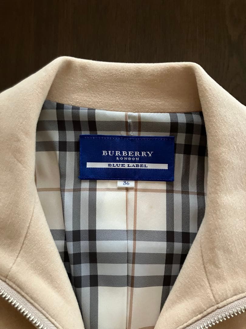 BURBERRY BLUE LABEL ジャケット コート36サイズ ベージュ