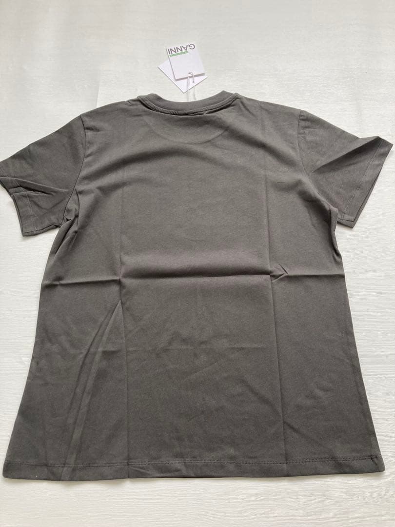 GANNI グレー Tシャツ 半袖