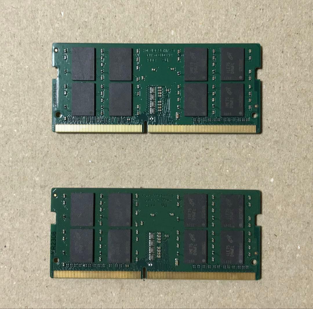 Crucial ノートPC用メモリ 32GB(16GB×2) DDR4-3200