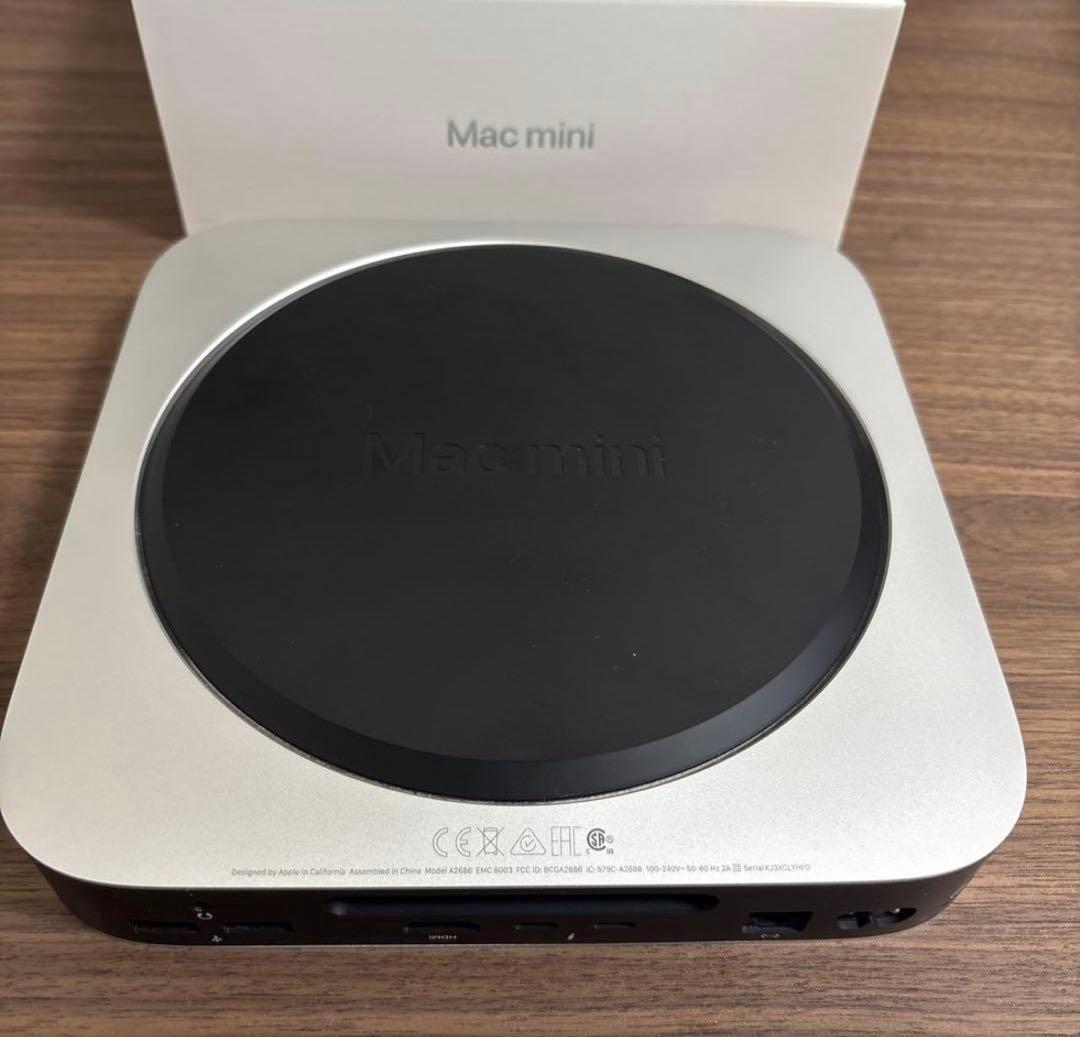 ミニPC M2 mac mini 8GB/256GB