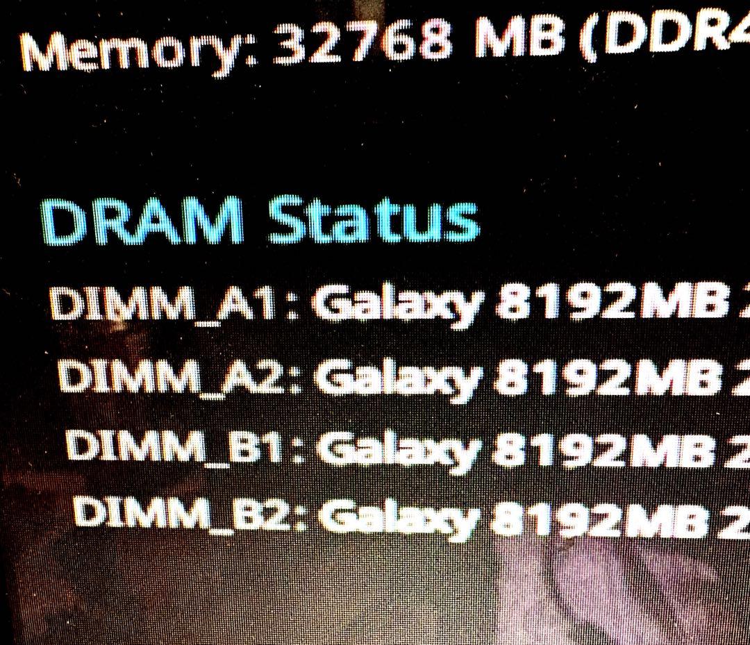 GALAX DDR4 4000MH 8G×2枚、2セット