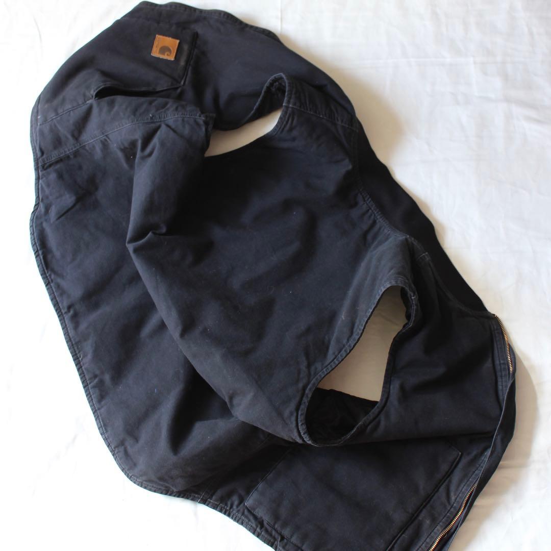 雰囲気系 Carhartt ダックベスト ブラック BLK V300 XL us
