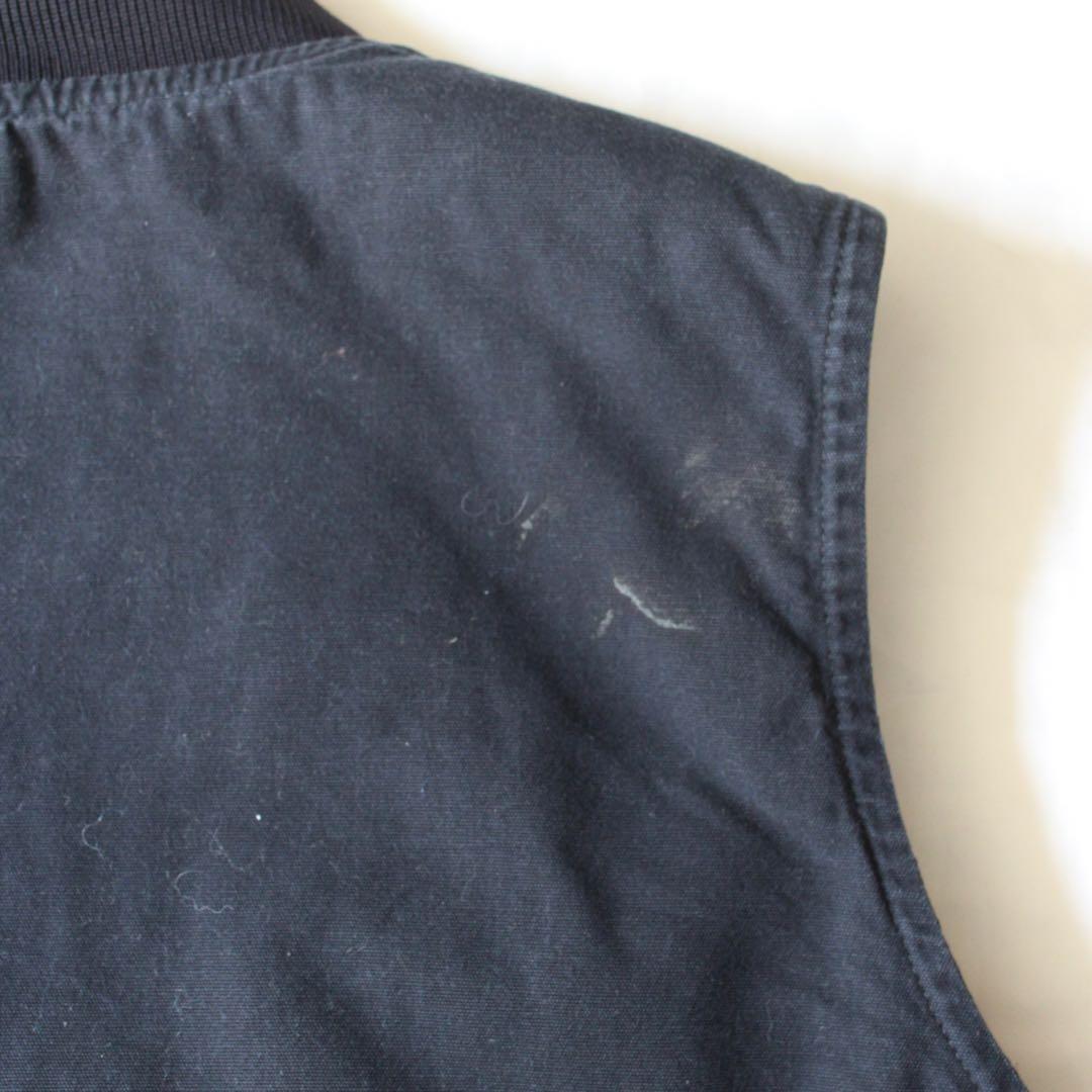 雰囲気系 Carhartt ダックベスト ブラック BLK V300 XL us