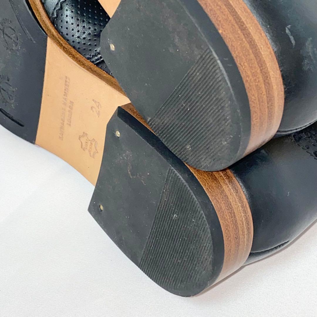 【美品】KATHARINE HAMNETT LONDON ウィングチップ ブーツ