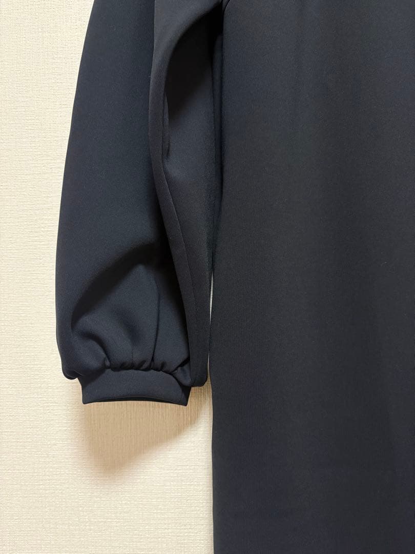 極美品UNITED ARROWS SPONGYワンピース ネイビー 36 パール