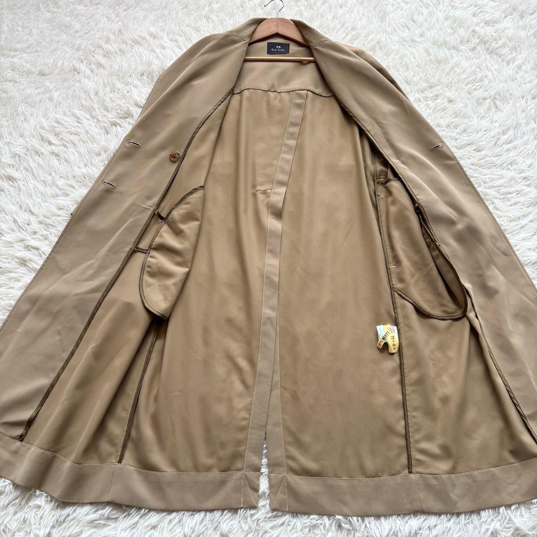 美品2024 Paul Smith トレンチコート ベージュ バックスリット M